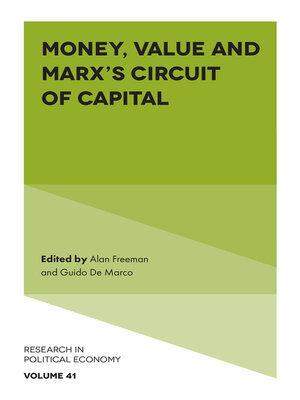 cover image of Money, Value and Marx's Circuit of Capital